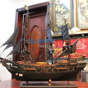 Mô hình tàu chiến cổ Black Pearl (Thân 80cm) MNV-TB17